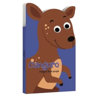 Canguro Amigos de la Jungla + Ojitos Movibles